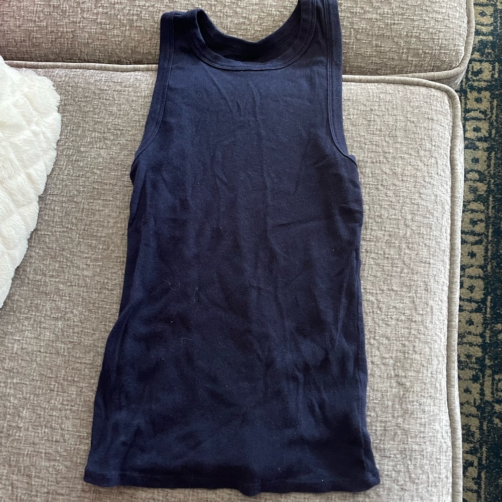 A New Day Ribbed high neck tank